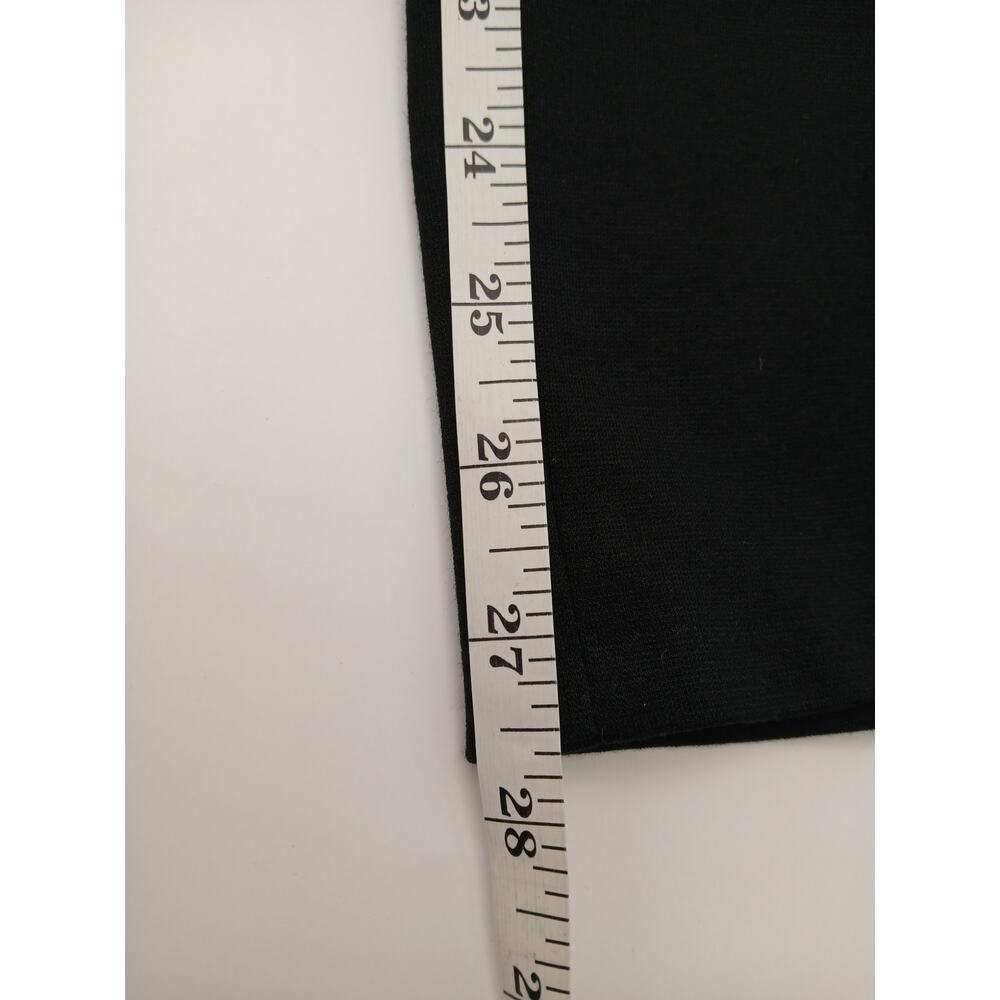 Akris Punto Circle Cut Out Straight Leg Trouser Ankle Pants Size 10 Black - Picture 11 of 11